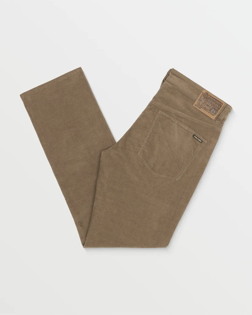 Volcom Solver 5 Pocket Corduroy Pants - TEAK