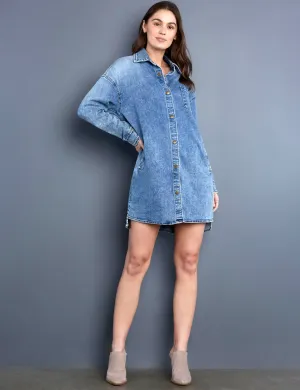 WL Denim Shirtdress