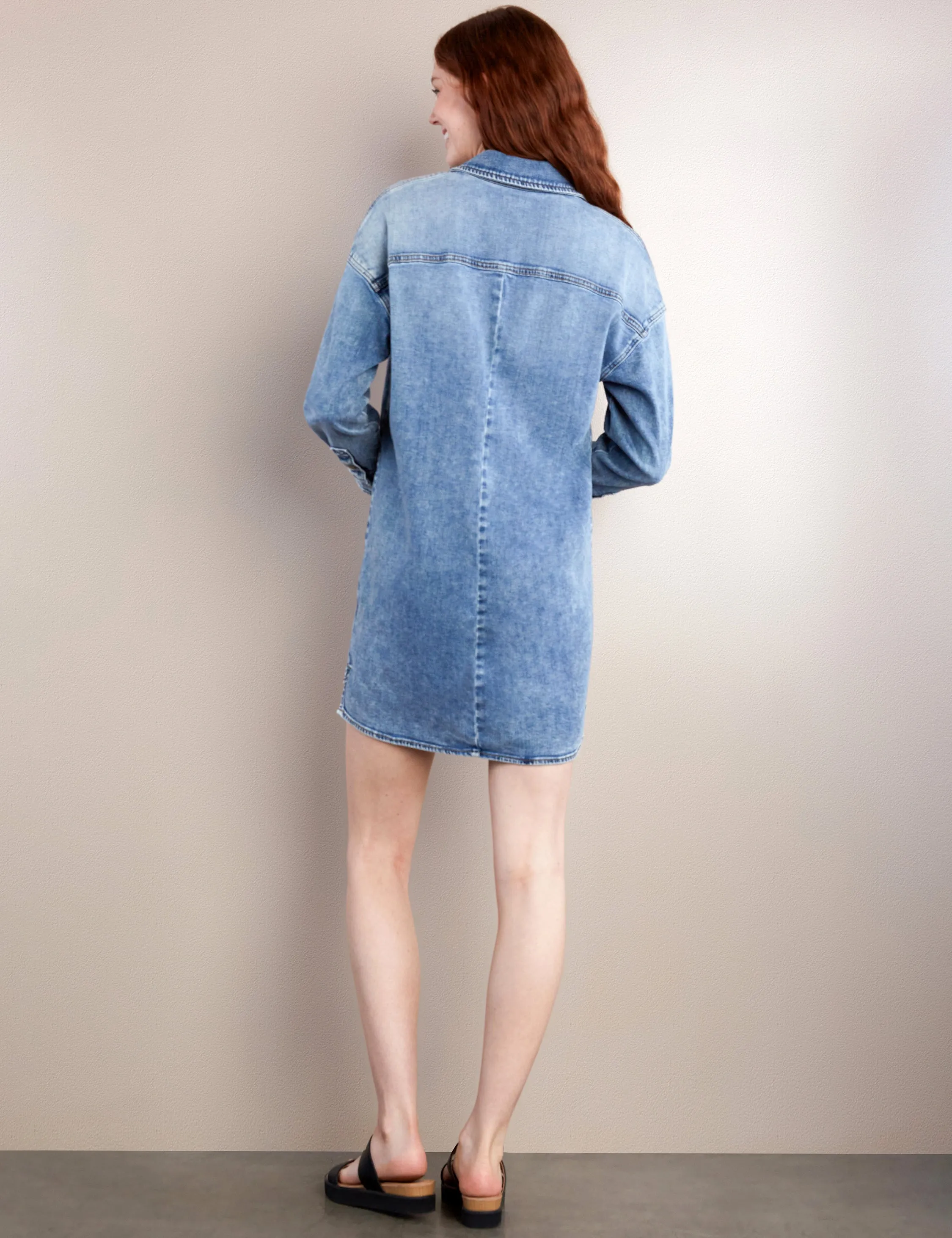 WL Denim Shirtdress