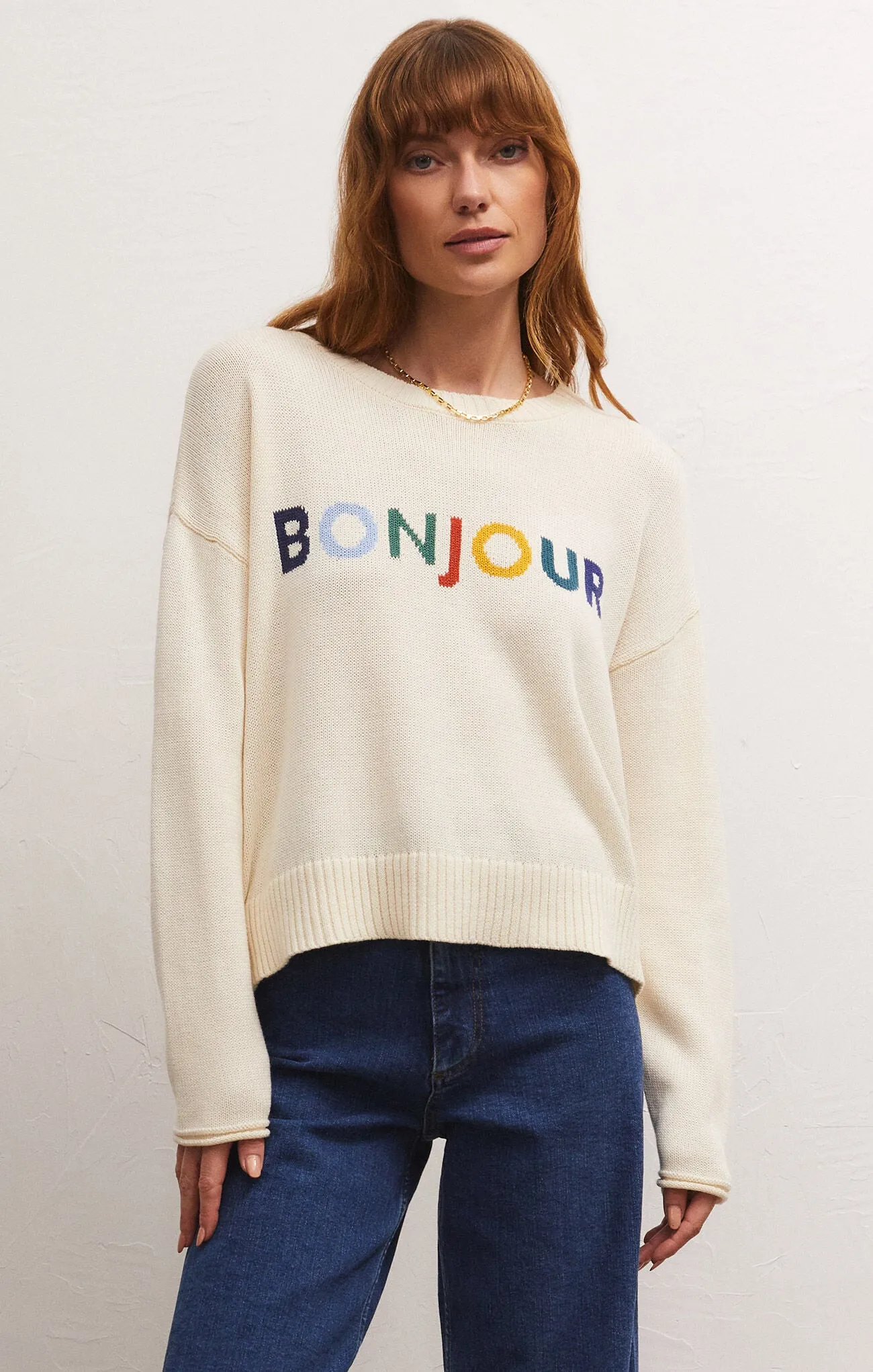 Z Supply Sienna Bonjour Sweater