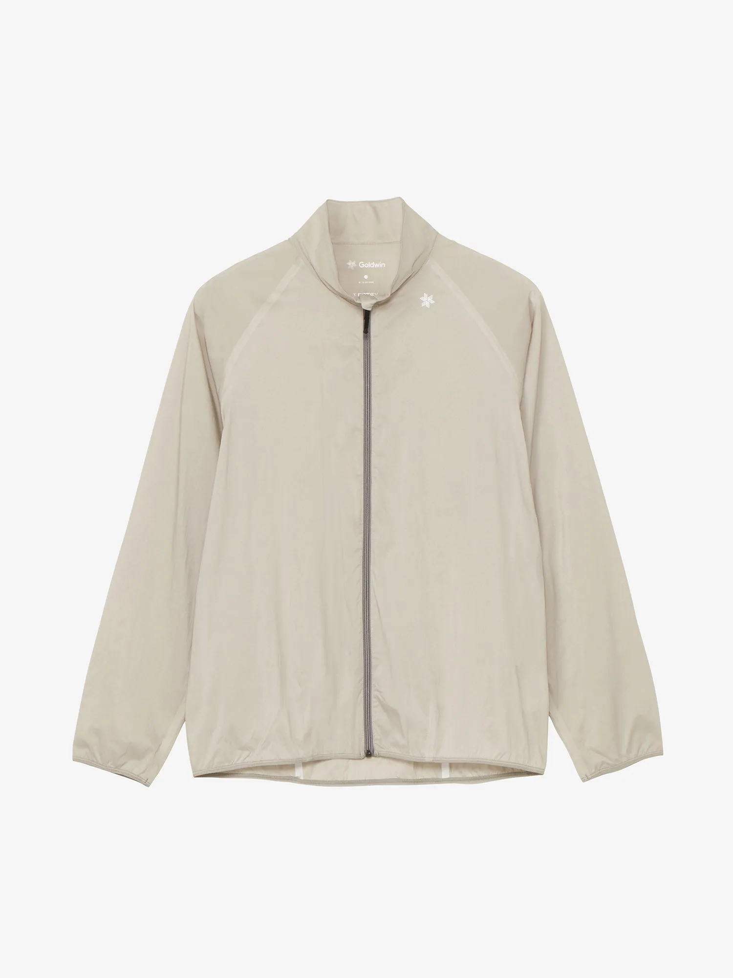 Zip-up Floating Wind Shell Jacket